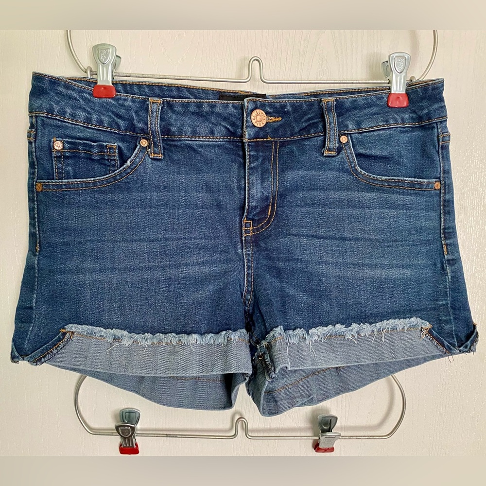 Celebrity Pink Denim Cuffed Shorts